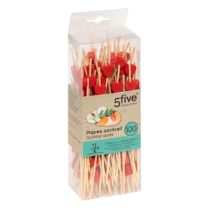 Lot de 100 piques à cocktail