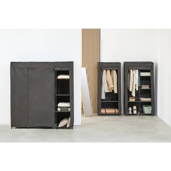 Penderie Dressy rectangulaire 70x165cm noir
