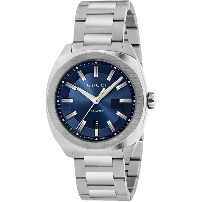 Reloj Gucci YA142303 Hombre Analogico Cuarzo con Correa de Acero inoxidable