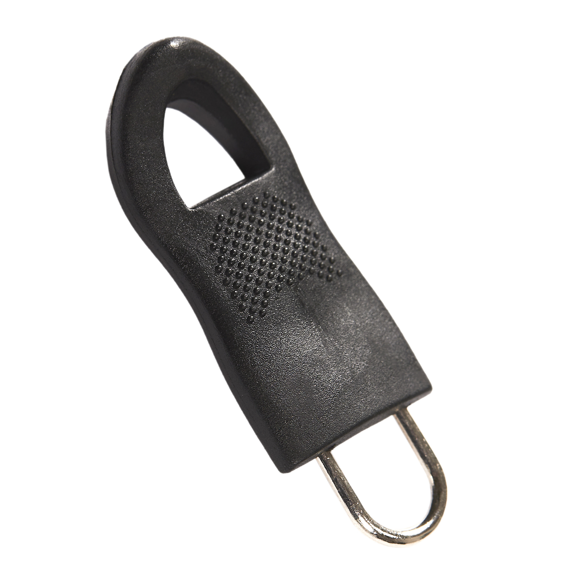 Lot de 4 Anneaux de Fermeture Zippée - JE CHERCHE UNE IDEE - Noir