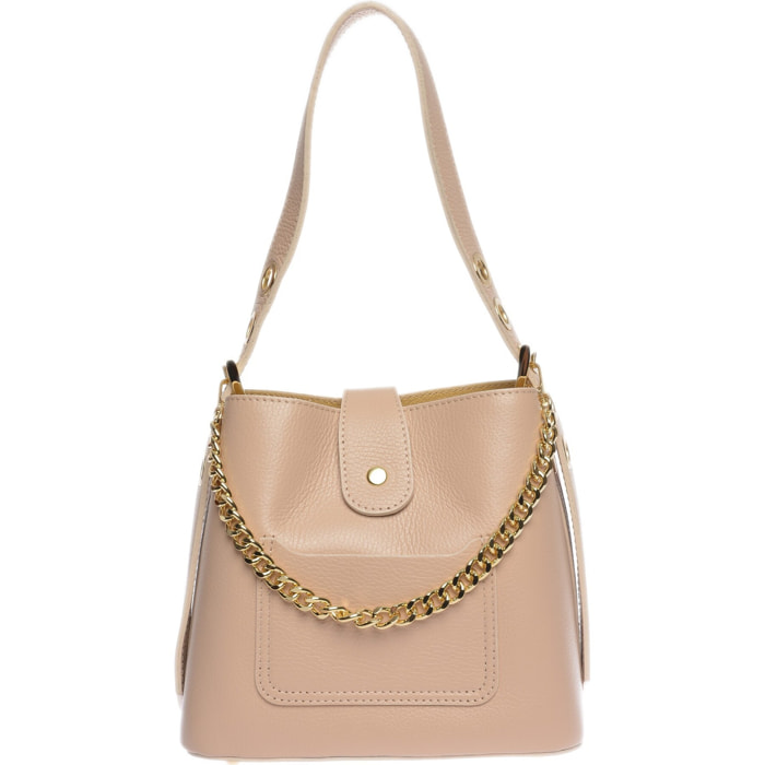 Borsa a mano Anna Luchini Rosa