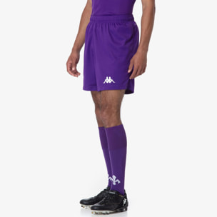 Kappa - Pantaloni Corti Uomo Viola - Kombat Ryder Fiorentina