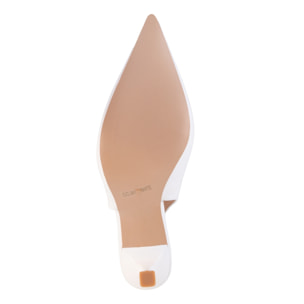 Decolletè in simil pelle tacco 7 cm