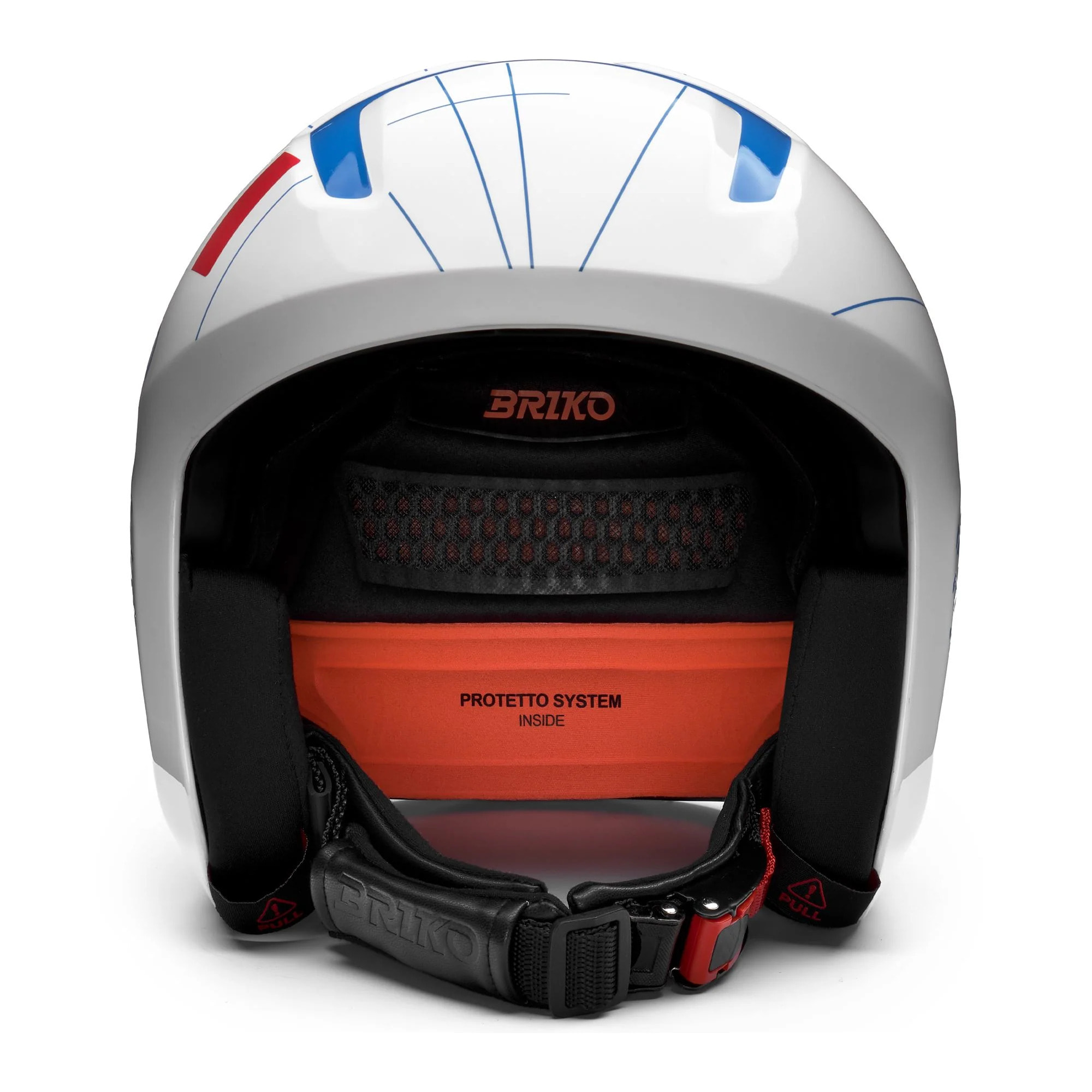 Caschi Briko Uomo Donna Bianco Vulcano 2.0 Italia Mips