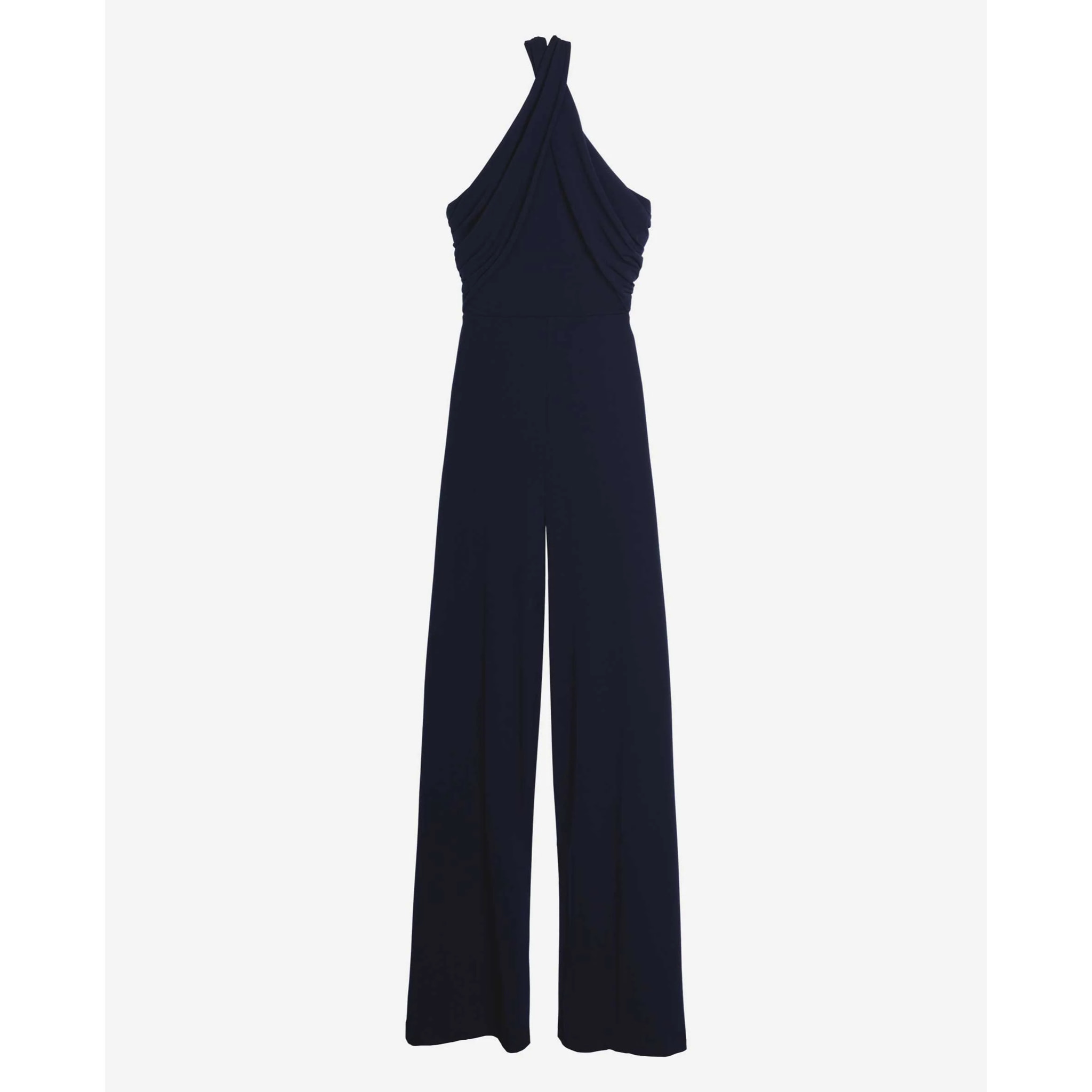 Mono largo de mujer halter cruzado