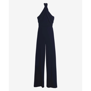 Mono largo de mujer halter cruzado