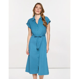 Vestido Midi Turquesa - Veronique II