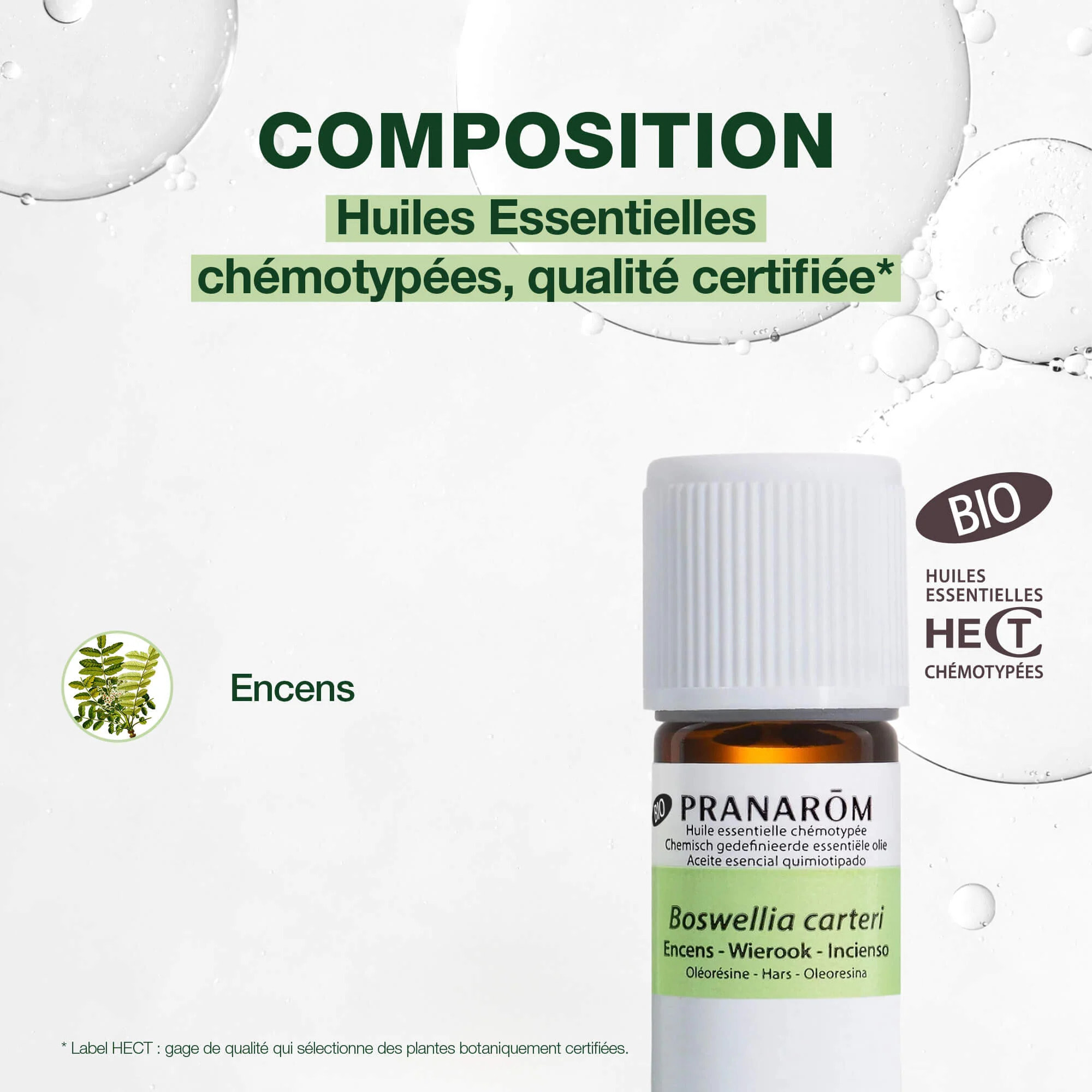 Pranarom - Huile Essentielle d'Encens - Bio - 5 ml