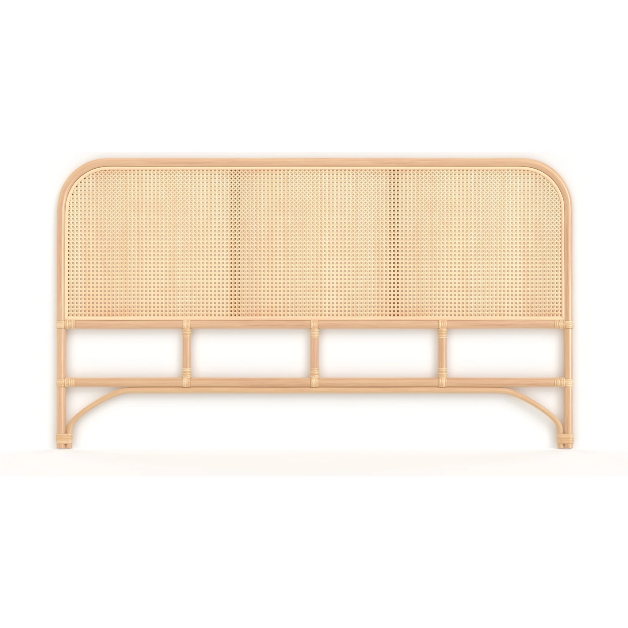 Tête de lit en rotin et cannage 160 cm - Naïra