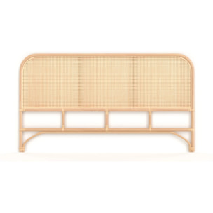 Tête de lit en rotin et cannage 160 cm - Naïra