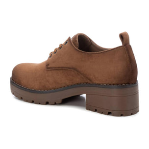 Zapato blucher/derby camel