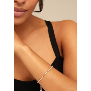 Pulsera MYBRACELET PLATEADO M