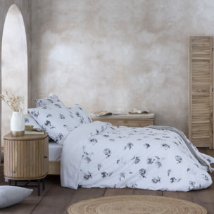 Funda nórdica 100% algodón 200 hilos Tulipa