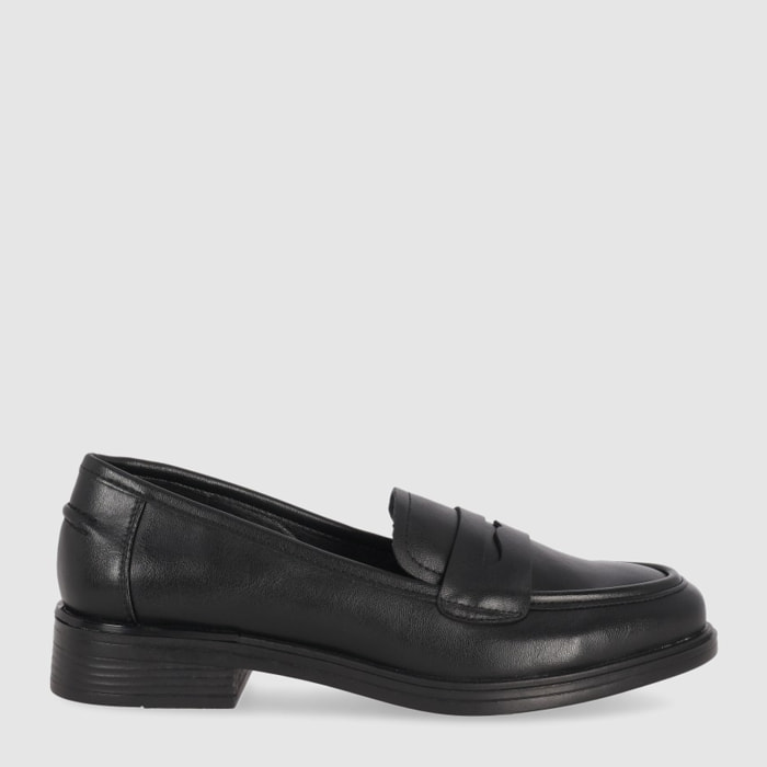 Zapatos - Negro - Tacón: Bajo