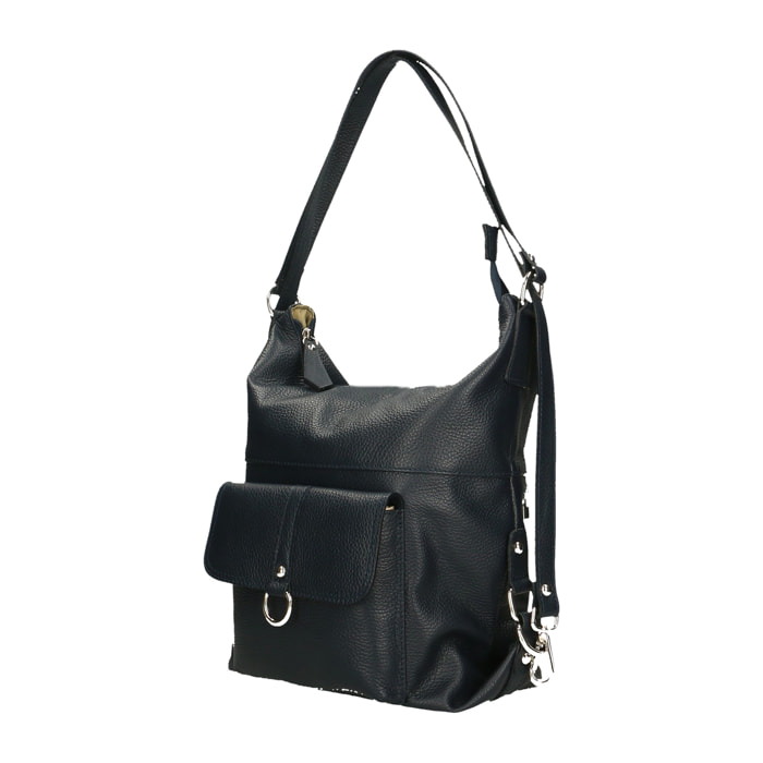 Chicca Borse Borsa a Spalla Blu