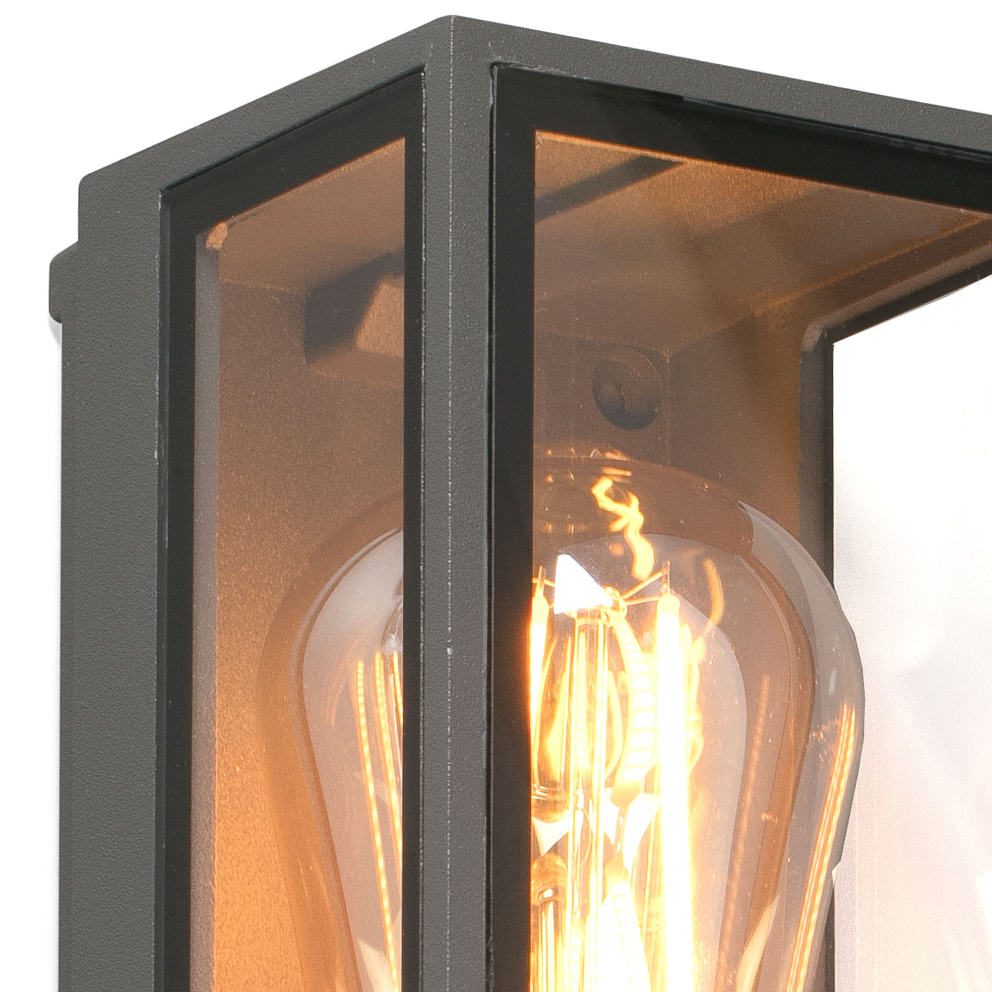 TAMASHI Lampe applique gris foncé