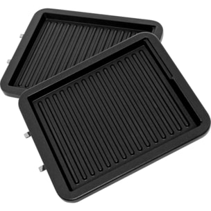 Croque, gaufre, gril TEFAL WM755D12 -WM75 Gaufrier KING SIZE 4 en 1