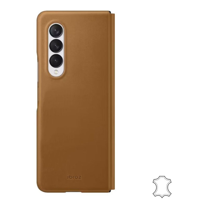 Etui IBROZ Samsung Z Fold3 marron