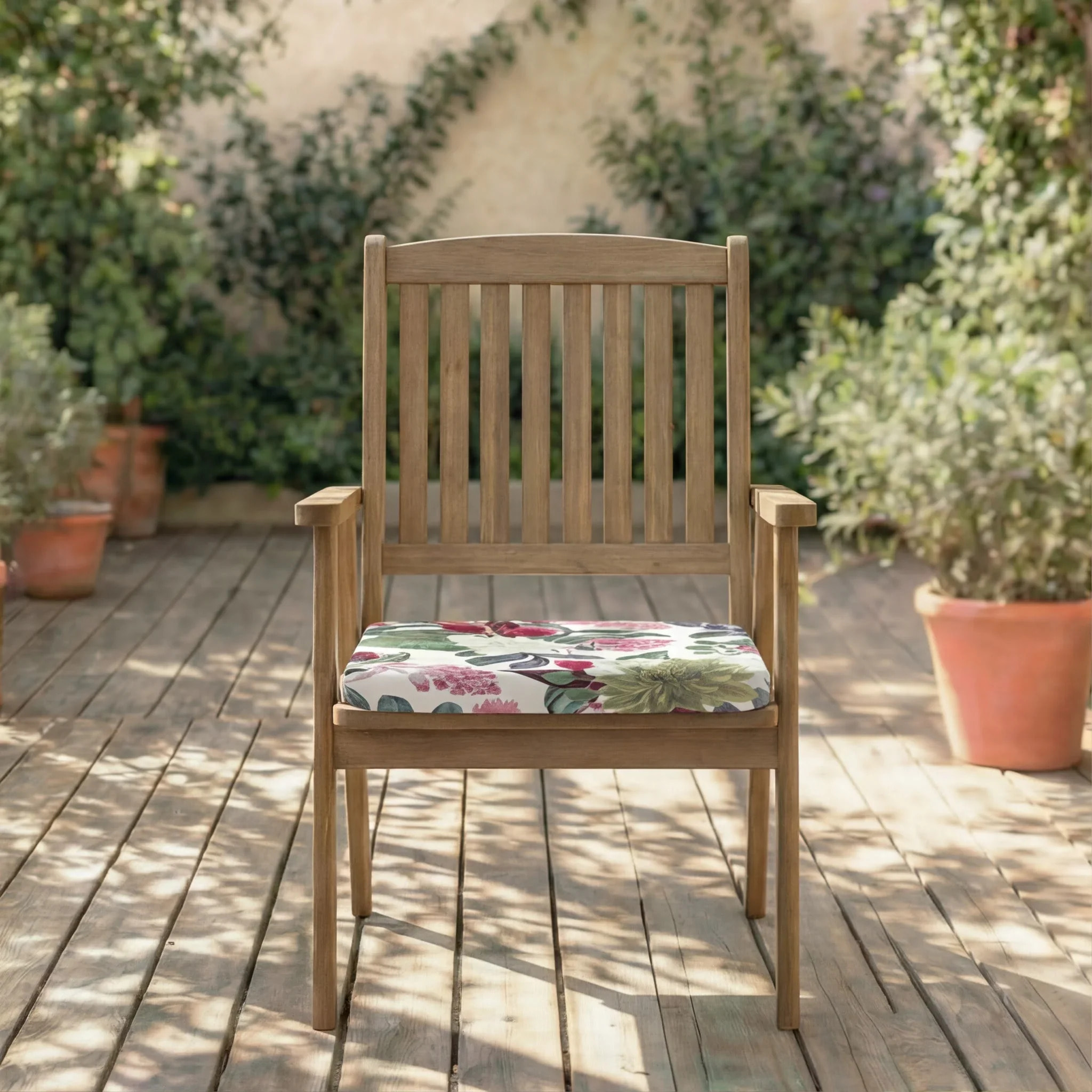 Coussin de siège rembourré 0318-105 40x40x5 cm