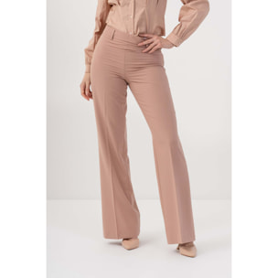 Kocca - Pantaloni a zampa eleganti Donna, Tinta unita