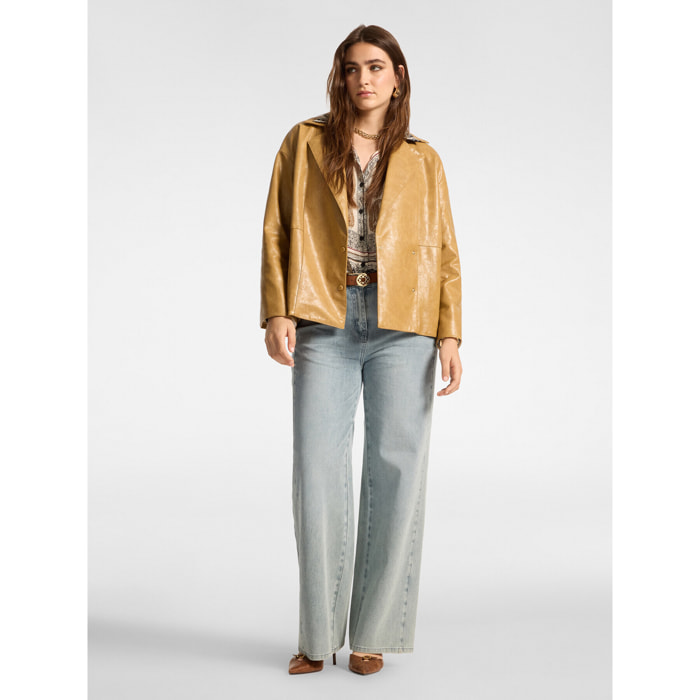 Elena Mirò - Jeans flare lavados - Azul