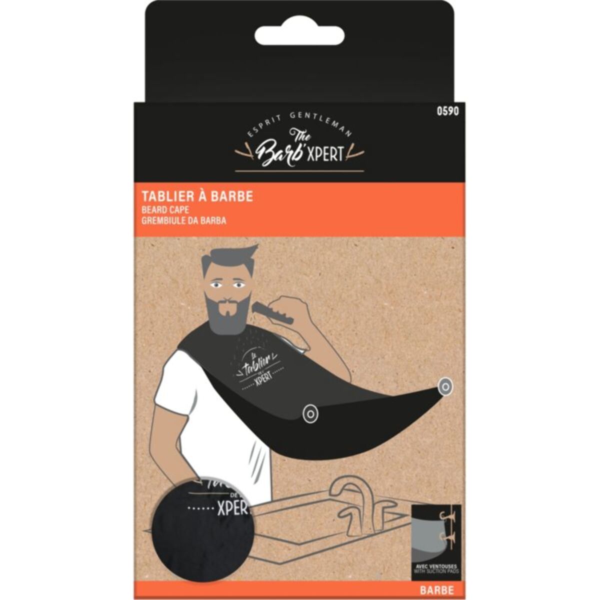 Tablier à barbe BARB EXPERT à barbe