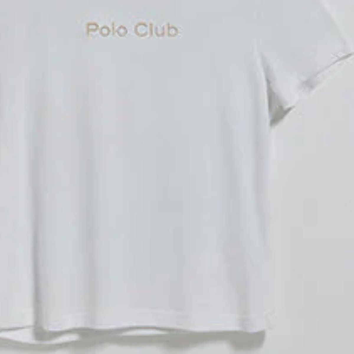 Camiseta Tori blanca con logo Minimal Combo Polo Club
