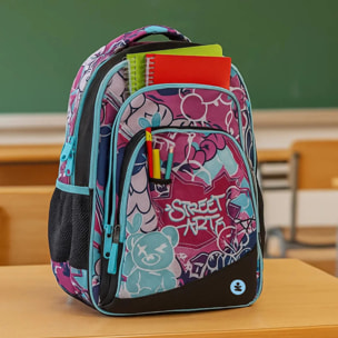 beSmart - ZAINO PREMIUM ORGANIZZATO STREET ART