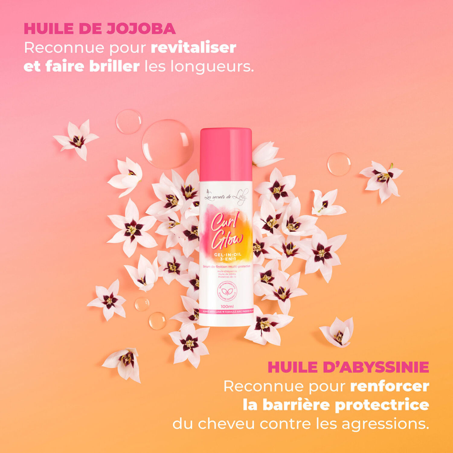 Curl Glow - Sérum de Finition Multi-Protection 100ml