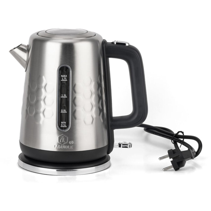 Bouilloire électrique en inox 1,7l