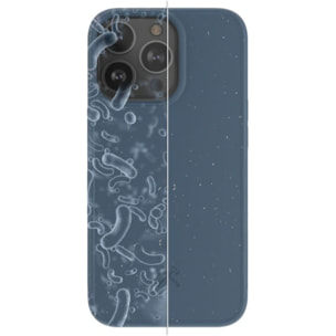 Coque WOODCESSORIES iPhone 13 Pro Antimicrobial bleu