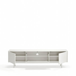 Mueble de televisión Sierra 3 puertas blanco