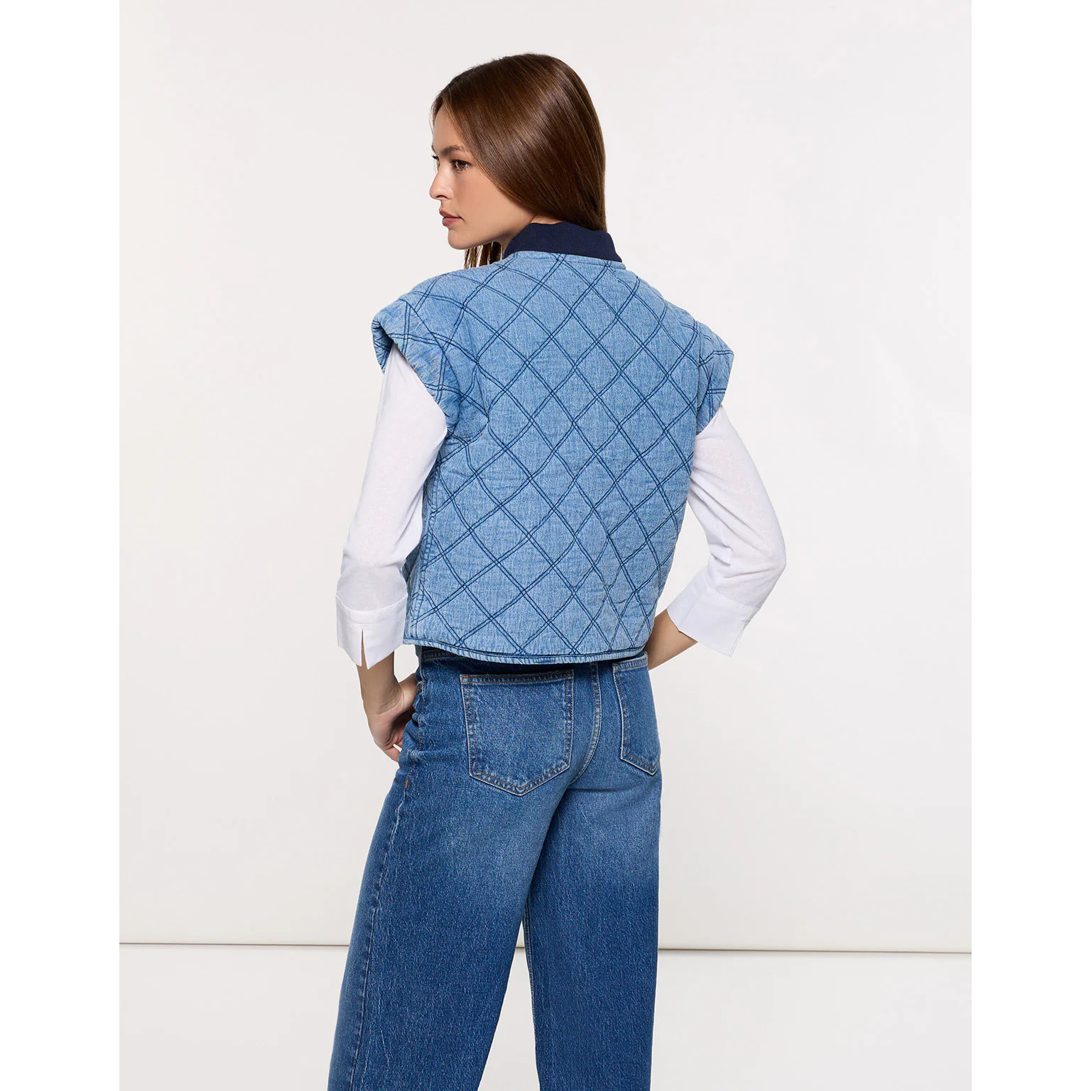 Chaleco Azul - Michela