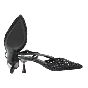 Decolletè cinturino regolabile - tacco 7,0 cm