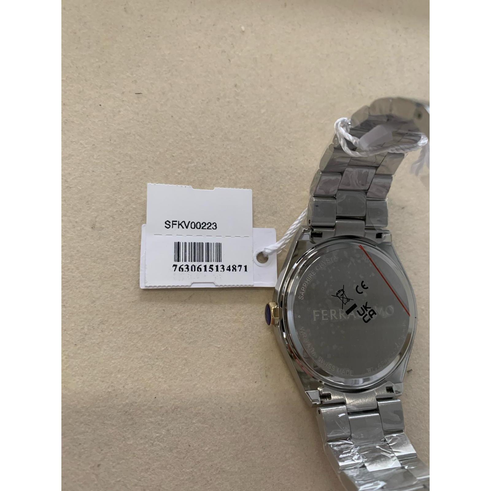 Ferragamo Reloj Analógico De Cuarzo Kv-Vega Upper East 40Mm