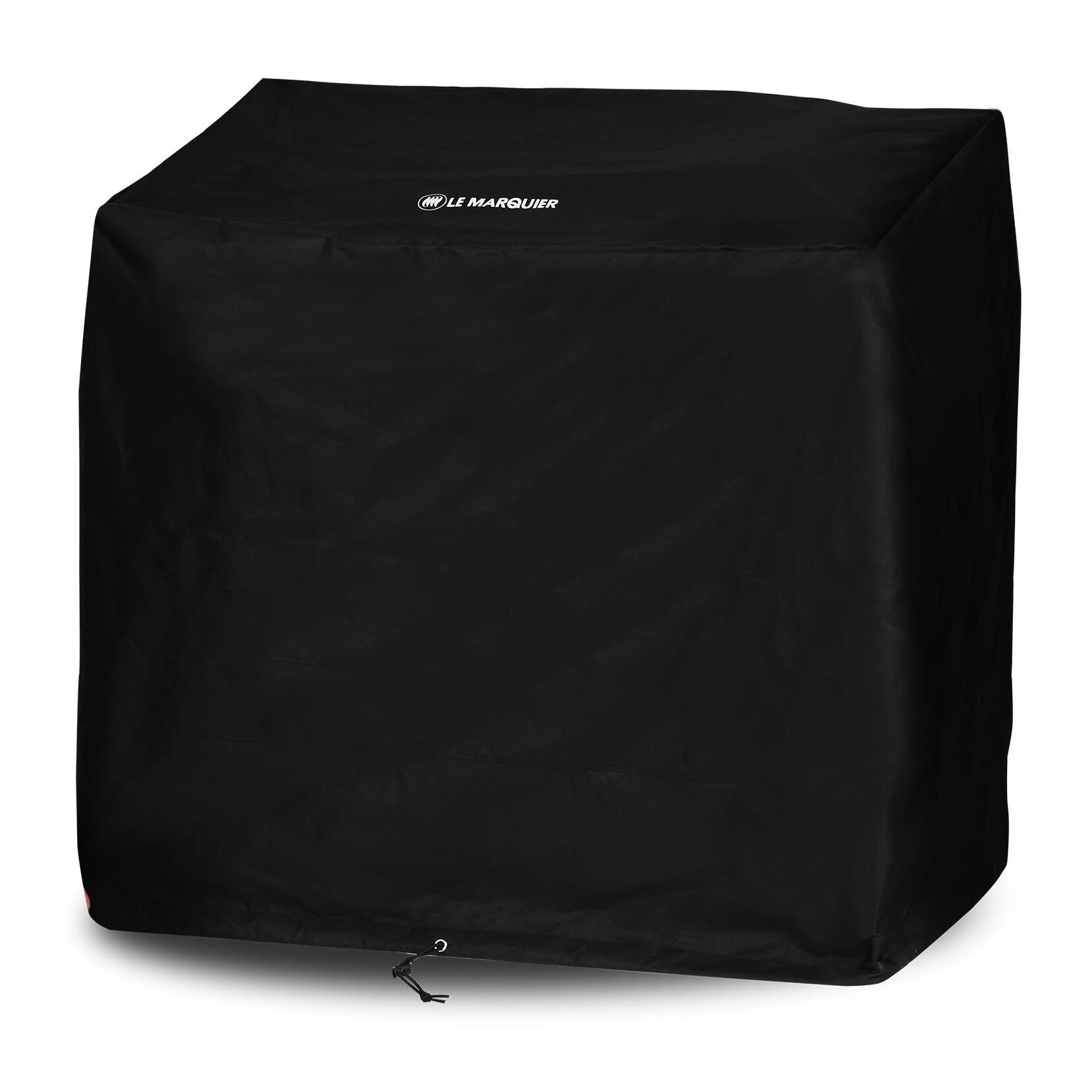 Housse pour plancha < 60 cm sur chariot avec tablettes - LE MARQUIER