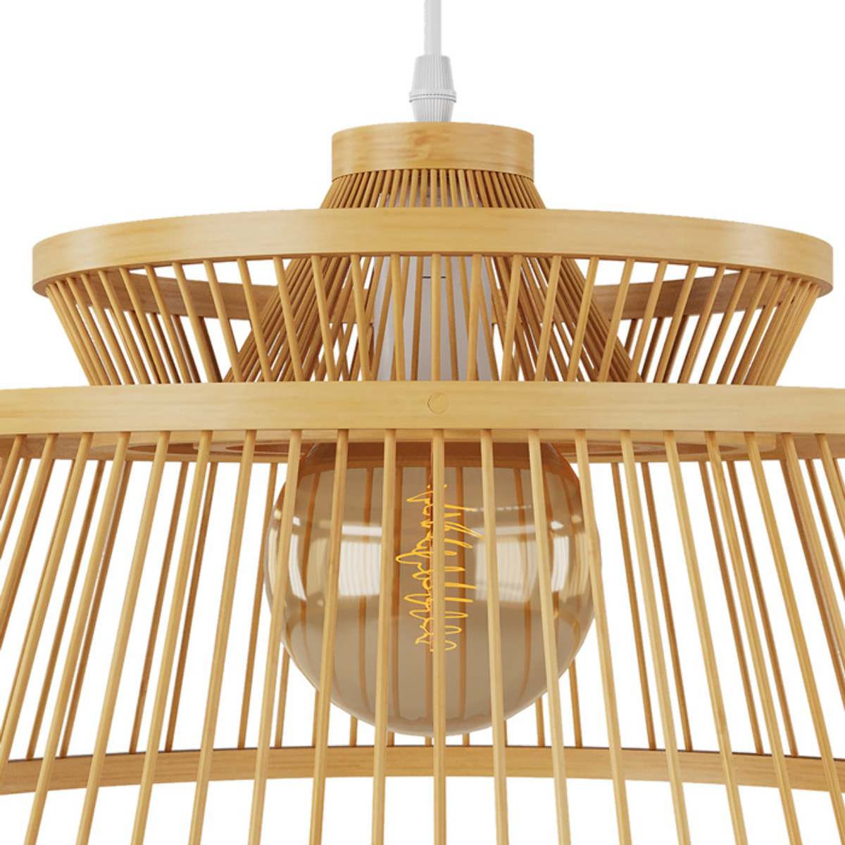 Suspension en bambou naturel D36 cm - Tahaa