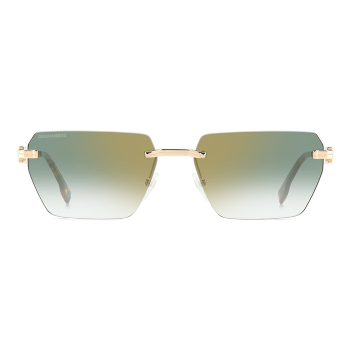 Gafas de Sol Dsquared2 D2 0102/S PEF de Metal Hombre 58 mm