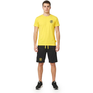 Completo uomo t-shirt + bermuda Fluo
