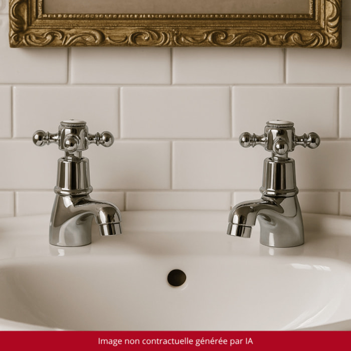 Robinet simple eau froide PAINI Tiffany Chromé