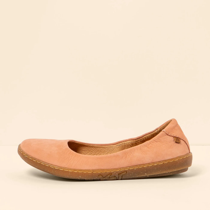 Bailarinas N5300 NOBUCK LAVADO SALMON/ CORAL color Salmon