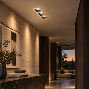 Lampada cardan da parete o soffitto 3 x 40 W