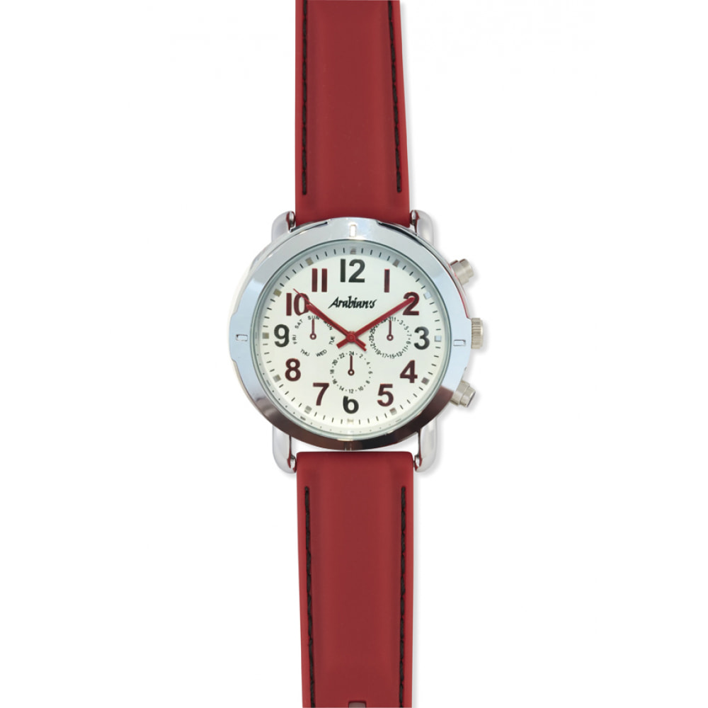 Reloj Arabians HBA2260R Hombre Analogico Cuarzo con Correa de Silicona