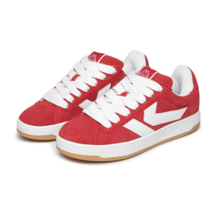 Kappa - Zapatillas deportivas Hombre Mujer Rojo - Logo Marlon