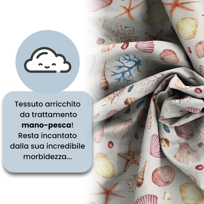 COPRIPIUMINO FASHION, 100% Microfibra, No Stiro - MAREA