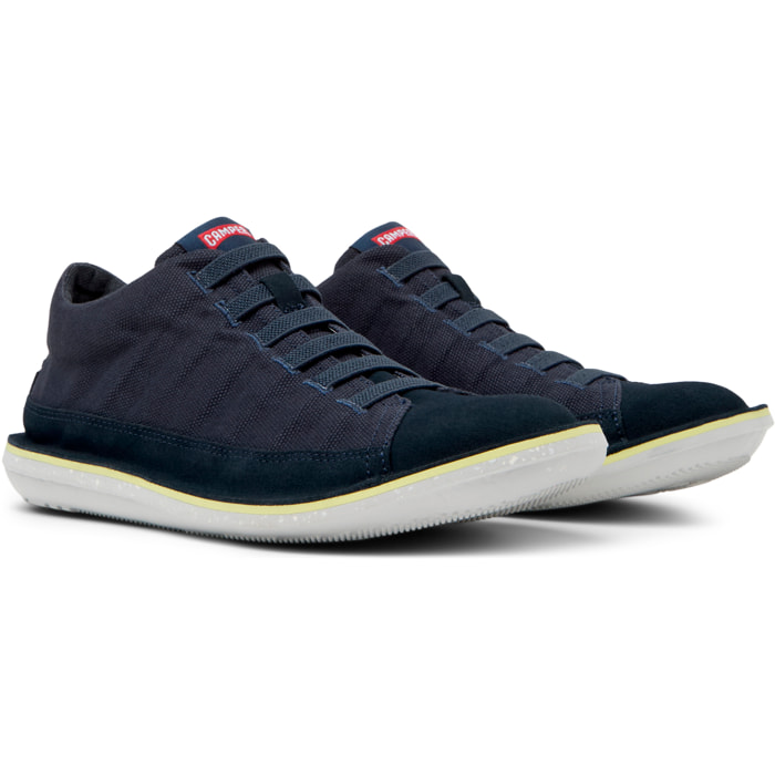 Sneakers - CAMPER Beetle - Blu - Tessuto naturale