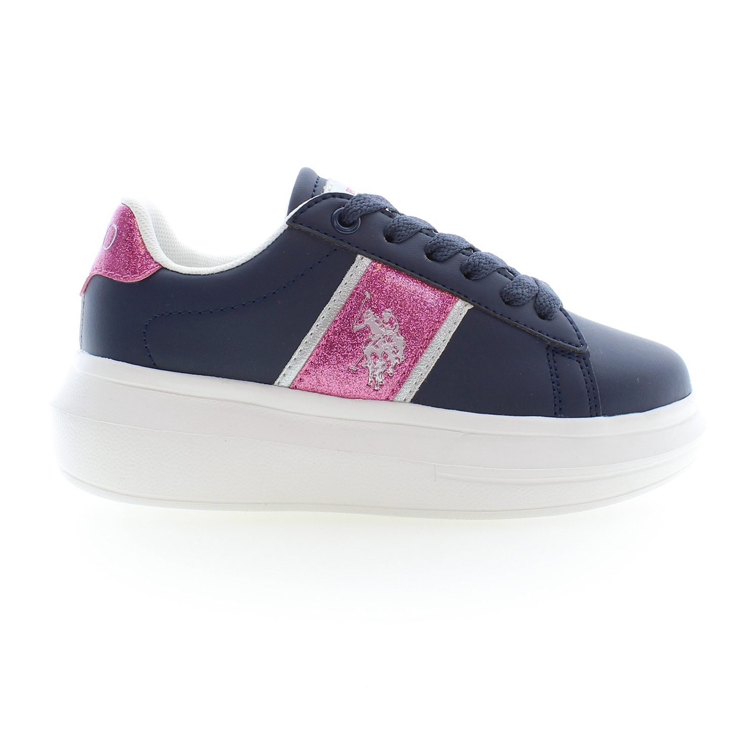 Sneakers U.S. Polo Assn Dark Blue-Pink