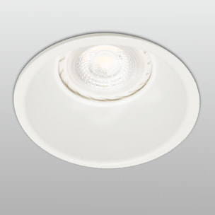 GAS Lampe encastrable blanc