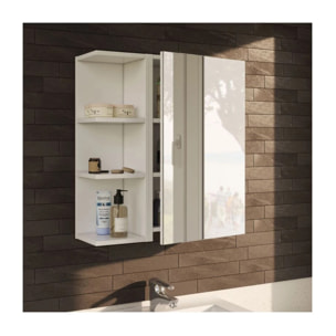 Módulo de baño Rinconero Blanco brillo