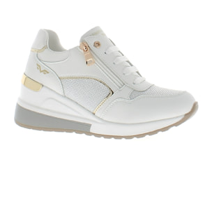 Armata di Mare Scarpe Donna Sneakers Casual con Zip Laterale AMD SS41H18 White